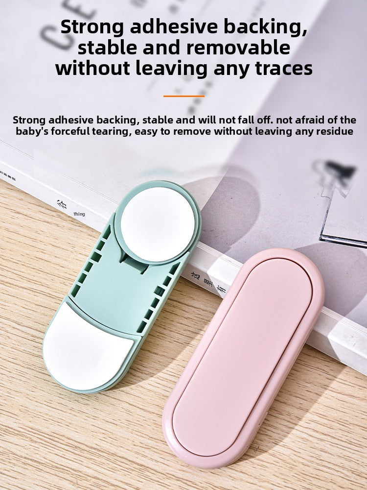 No-Drill Anti-Pinch Child Safety Lock for Babies, Drawer and Cabinet Door Protector